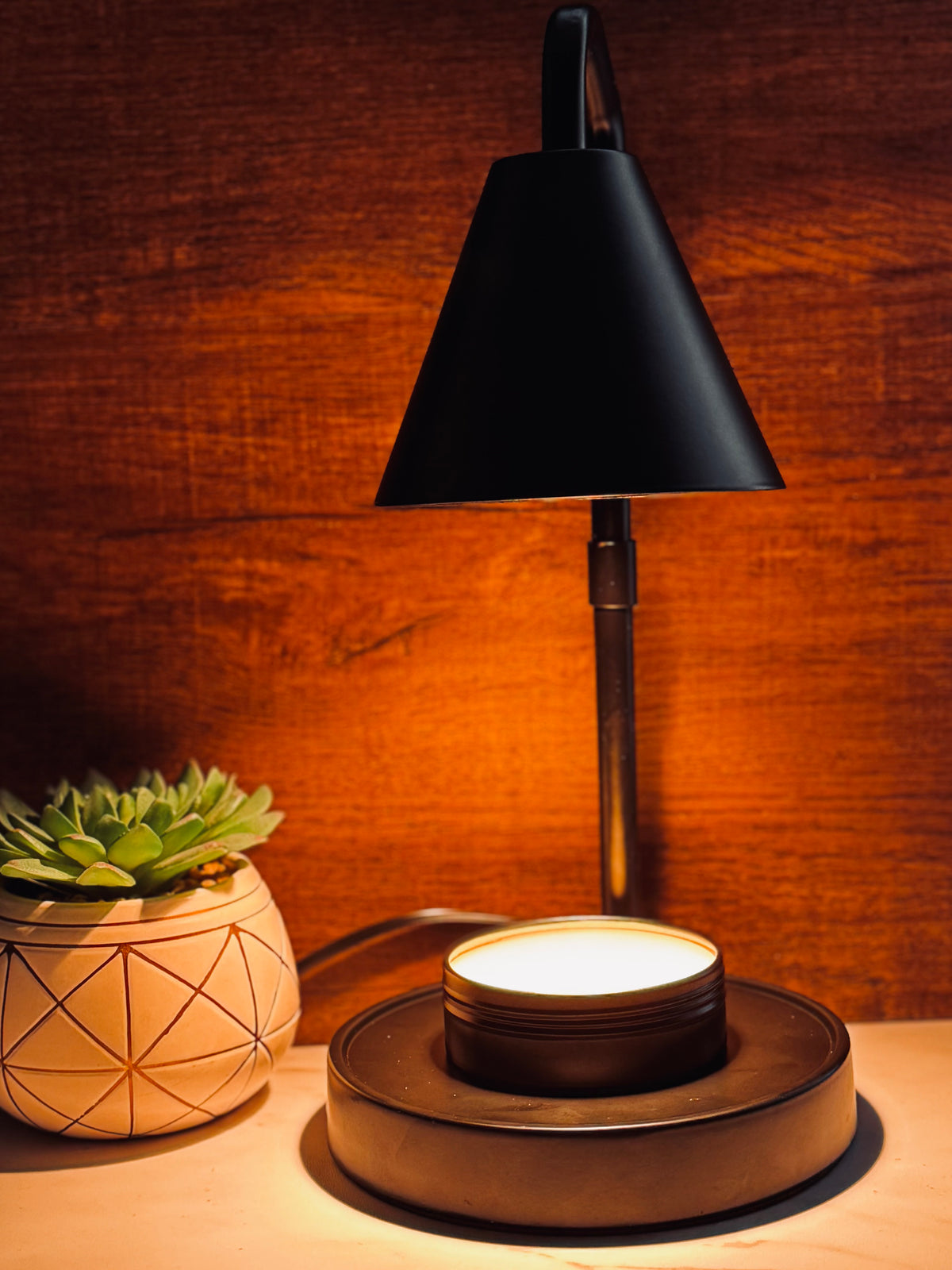 Candle Warmer-Lamp-Black