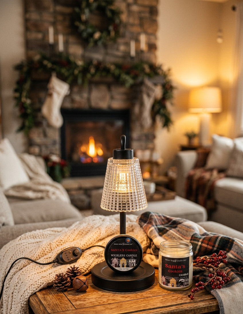 Candle Warmer Lamp with Timer & Dimmable Light