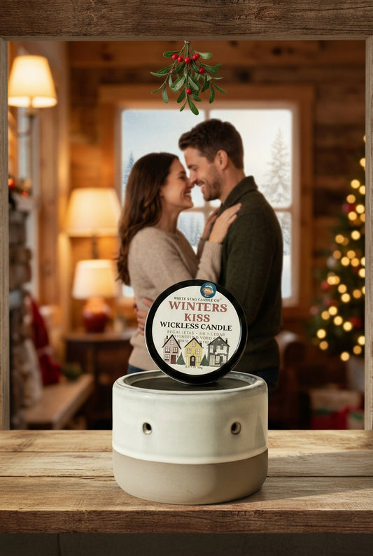 wickless candle winters kiss