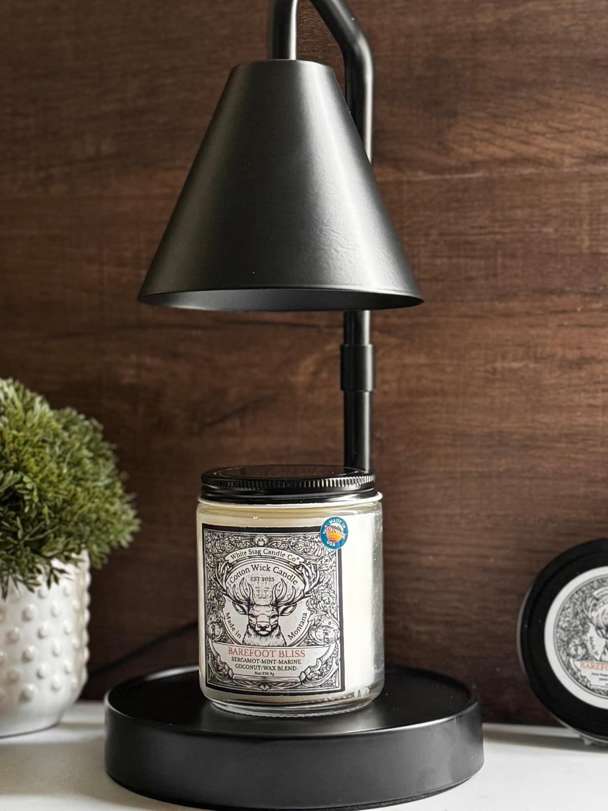 Candle Warmer-Lamp-Black